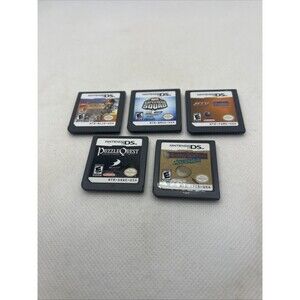 Lot Of 5 Nintendo DS Video Games